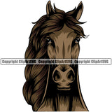 Horse Horses Stallion Equestrian Racehorse Racing Jockey Animal Thoroughbred Horseback Animal Badge Logo Symbol Tattoo Color Symbol Clipart SVG