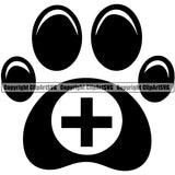 Dog Dogs Cat Cats Rescue Pet Vet Help Care Love Paw Puppy Pup Sitter Sitting Walker Walking Art Artwork Design Logo Paw Print Black Silhouette Symbol Clipart SVG