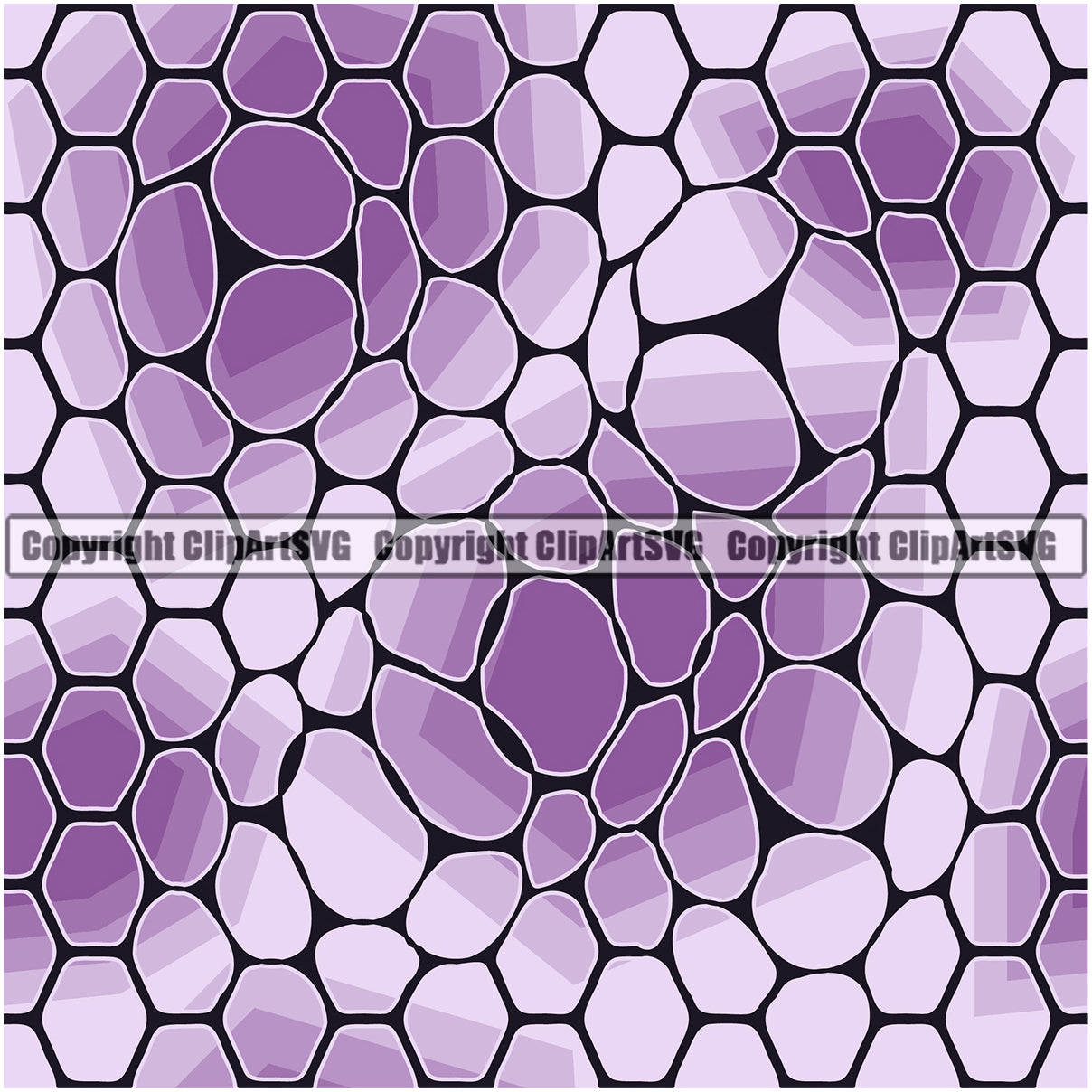 Snake Snakes Seamless Pattern Safari Jungle Purple White Fur Texture ...