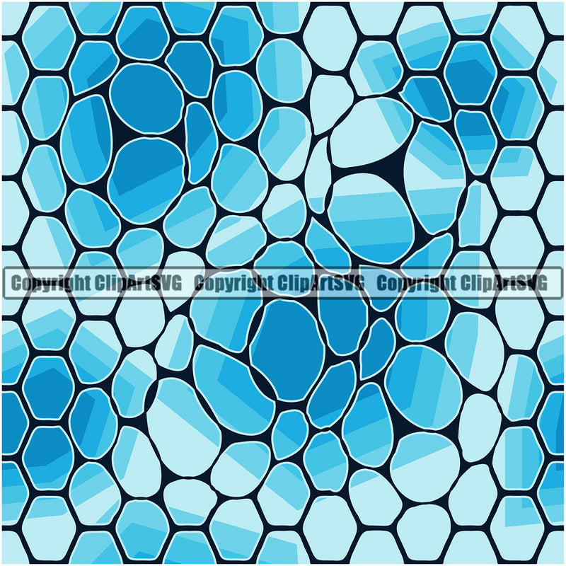 Snake Snakes Seamless Pattern Safari Jungle Syblue White Fur Texture Designer Animal Print Luxury Logo Symbol Clipart SVG