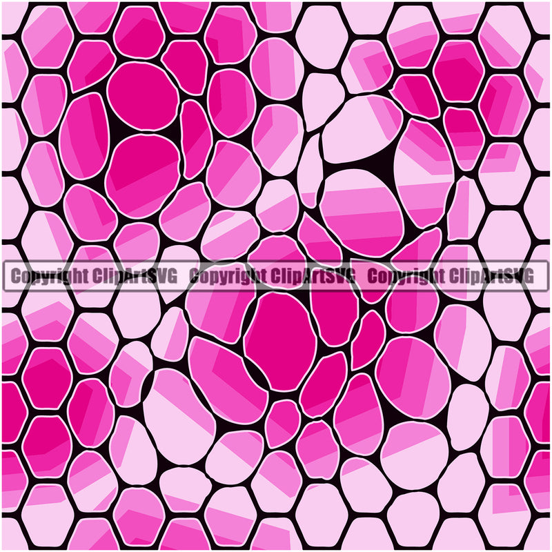 Snake Snakes Seamless Pattern Safari Jungle Pink White Fur Texture Designer Animal Print Luxury Logo Symbol Clipart SVG