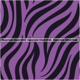 Tiger Tigers Seamless Pattern Safari Jungle Purple Fur Texture Designer Animal Print Luxury Logo Symbol Clipart SVG