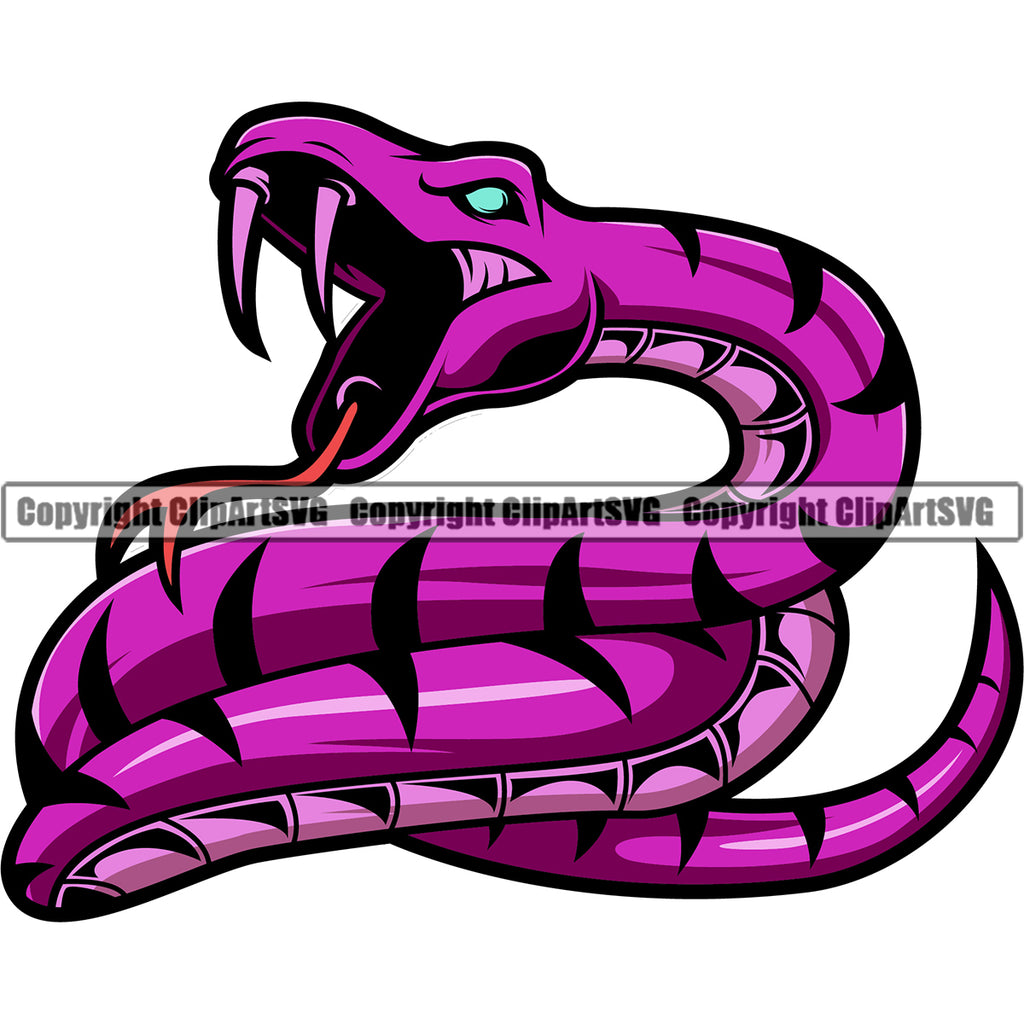 viper snake head logo