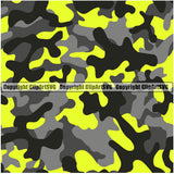Camo Classic Seamless Pattern Design Yellow And Black Paintball Army War Combat Camping Nature Sports Military Fashion Clipart SVG