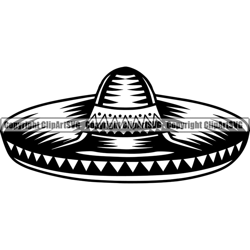 Cowboy Western Texas Vintage American Country Rodeo Cowboy Sombrero Design Element Traditional Retro Old Wild West Art Design Isolated Rancher Logo Clipart SVG