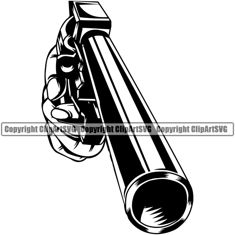 Cowboy Western Texas Vintage American Country Cowboy Woman Man Hand Holding Gun Pistol Revolver Design Element Mascot Traditional Retro Old Wild West Art Design Isolated Rancher Logo Clipart SVG