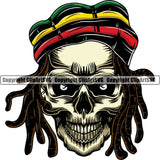 Country Map Nation Emblem Drugs Color Design Skull Skeleton Jamaica Jamaican Flag Rasta Reggae Rastafari Caribbean Island Badge Symbol Icon Global Official Marijuana Ethnic Jamaican Reggae Rasta Clipart SVG