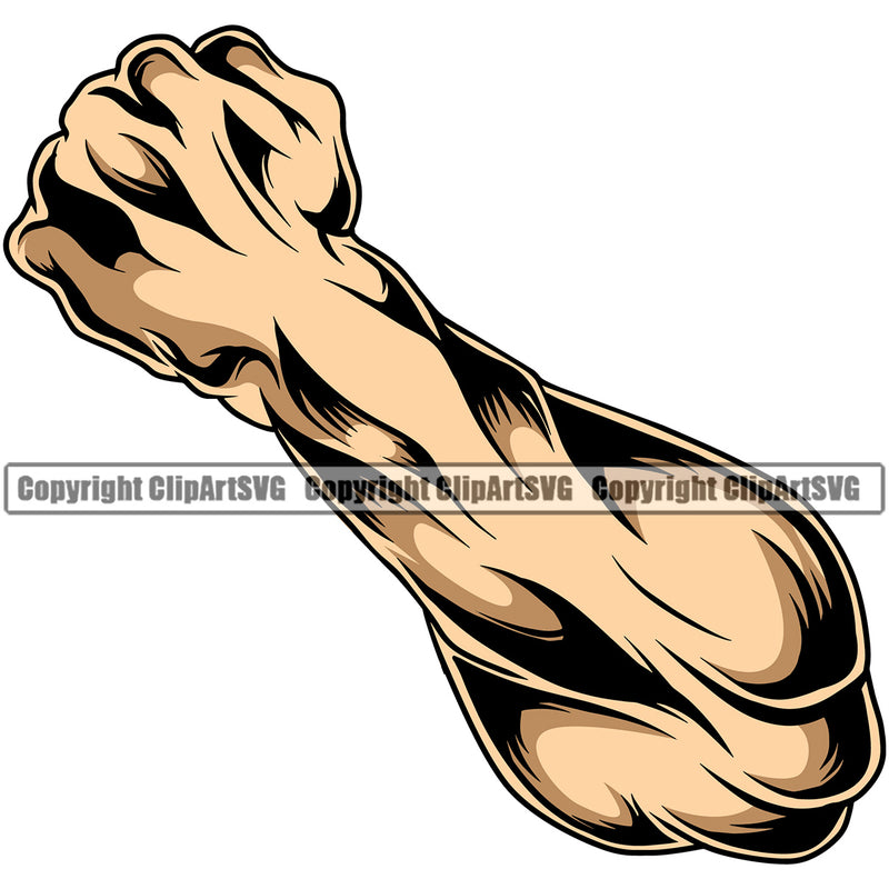 Hand Crossed White Caucasian Design Element Fist Finger Gesture Holding Grab Object Cartoon Character Mascot Creation Create Art Artwork Creator Business Company Logo Clipart SVG
