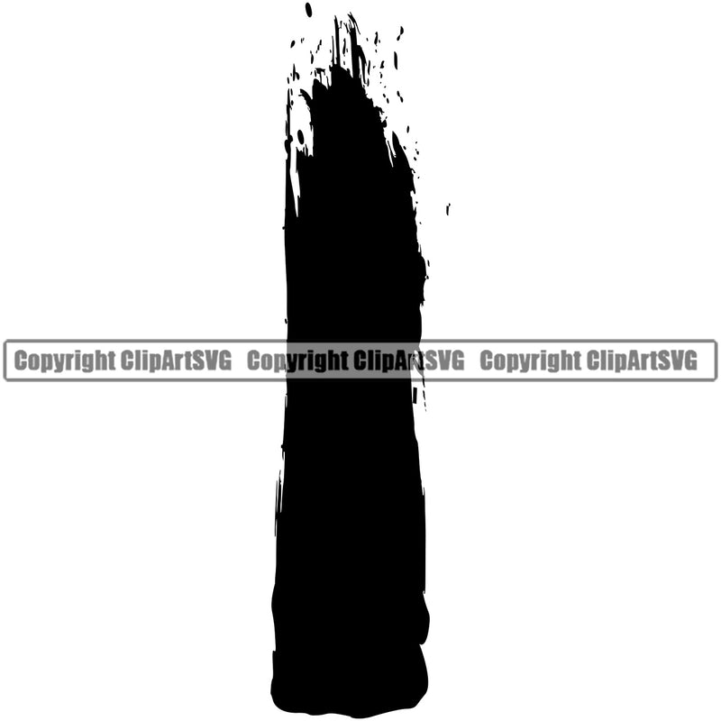 Blood Smear Drip Black Color Dripping Melt Melting Drop Dropping Bloody Horror Black Silhouette Scary Wet Liquid Splash Splashing Vector Clipart SVG