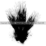 Blood Splatter Black Color Design Splash Splashing Black Silhouette Splatter Spill Spilling Bloody Horror Scary Wet Clipart SVG