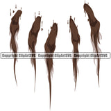 Handprint Mud Chocolate Design Element Drip Dripping Melt Melting Drop Dropping Poop Wet Liquid Muddy Dirt Dirty Vector Clipart SVG
