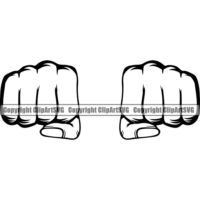 Hand Fist Punch Woman Design Element Fist Finger Gesture Position Hold Holding Grab Grabbing Object Cartoon Character Mascot Creation Create Art Artwork Creator Business Company Logo Clipart SVG