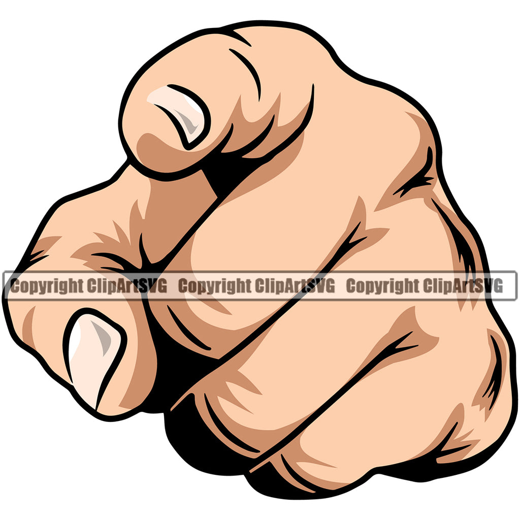 Led Hand Point Sign Pointing Hand Clipart