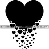 Heart Trail Forever Couple Romantic Dating Lover Soulmate Vector Design Element Heart Love Romance Romantic Relationship Logo Family Couple Wedding Clipart SVG