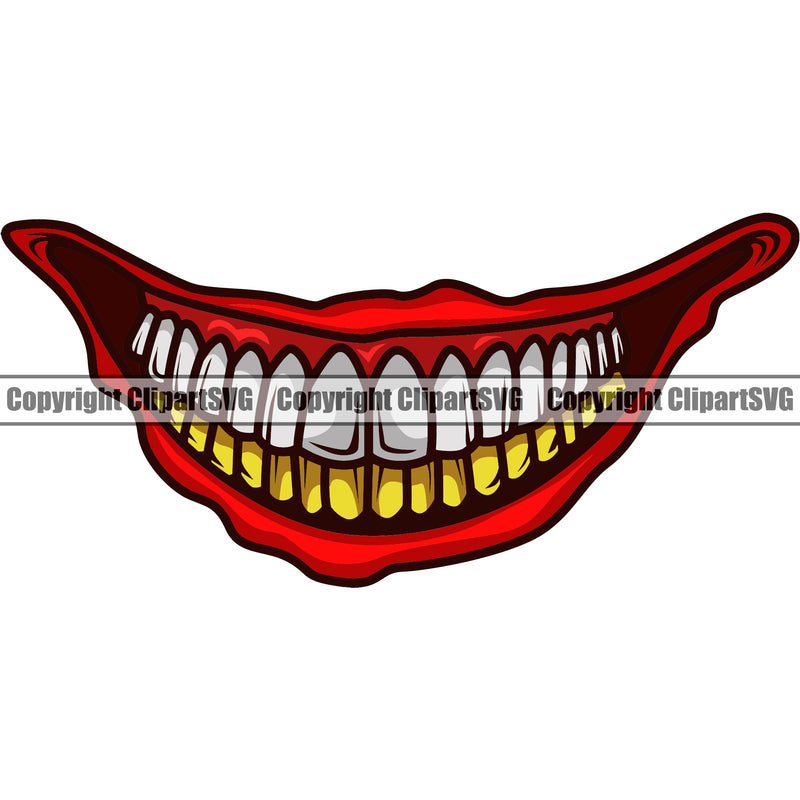 Lips Gold Teeth Design Element Face Mouth Position Head Cartoon Character Gangster Grill Thug Mean Mug Bling Jewelry Evil Sinister Grin Grinning Male Boy Creation Create Art Artwork Creator Business Company Logo Clipart SVG