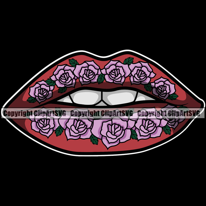 Lips Black Background Colorful Design Element Face Sexy Mouth Position Creator Business Company Head Cartoon Character Mascot Creation Create Art Artwork Logo Clipart SVG