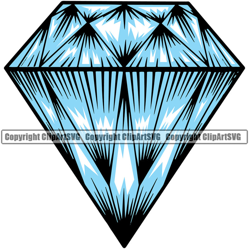 Money Diamond Design Element Color Money Cash Stack Knot Roll Rubberband Bundle Brick Spread Bill Currency Vector Bank Finance Rich Wealthy Advertise Marketing Clipart SVG