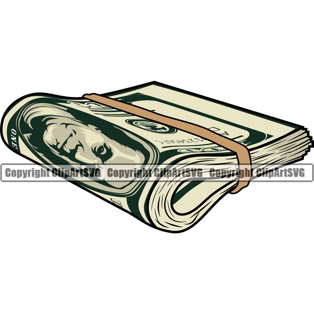 Cartoon Finance & Money Stickers Royalty Free SVG, Cliparts