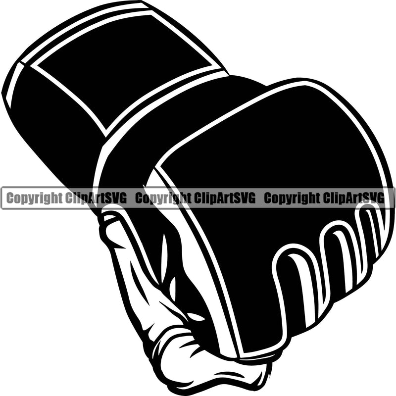 Hand Sports MMA Glove Design Element Skull Skeleton Fist Finger Gesture Position Hold Holding Grab Grabbing Object Cartoon Character Mascot Creation Create Art Artwork Creator Business Company Logo Clipart SVG
