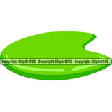 Green Slime Puddle Design Element Slimy Wet Liquid Splash Splashing Spill Spilling Drip Dripping Melt Melting Drop Dropping Clipart SVG