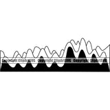 Sound Wave Vector Design Element White Background Digital Equalizer Music Audio Voice Pulse Waveform Volume Song Wave Line Frequency Signal Electronic Pattern Level Beat Logo Clipart SVG