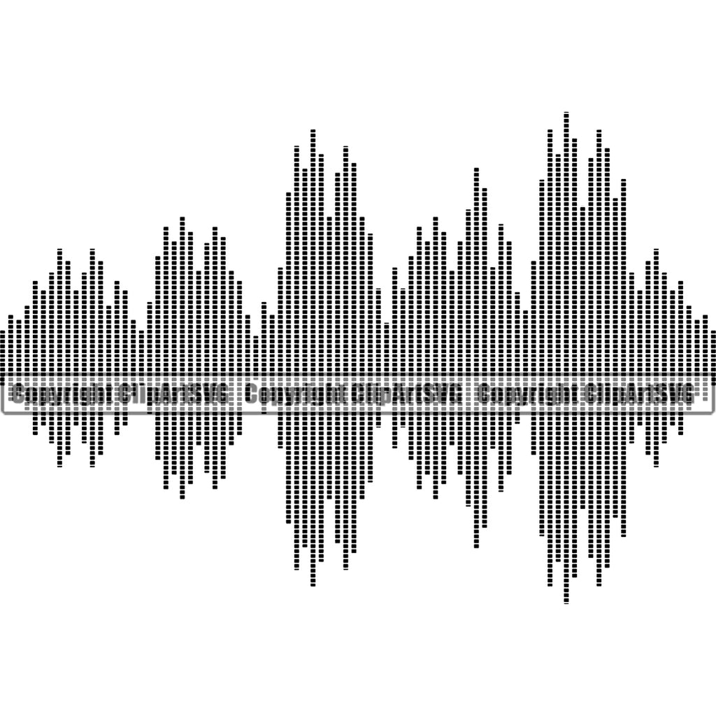 Audio Level Vector Music Levels Vector