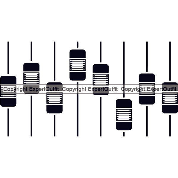 Sound Wave System Key Vector Design Element Digital Equalizer Music Audio Voice Pulse Waveform Volume Song Wave Line Frequency Signal Electronic Pattern Level Beat Logo Clipart SVG