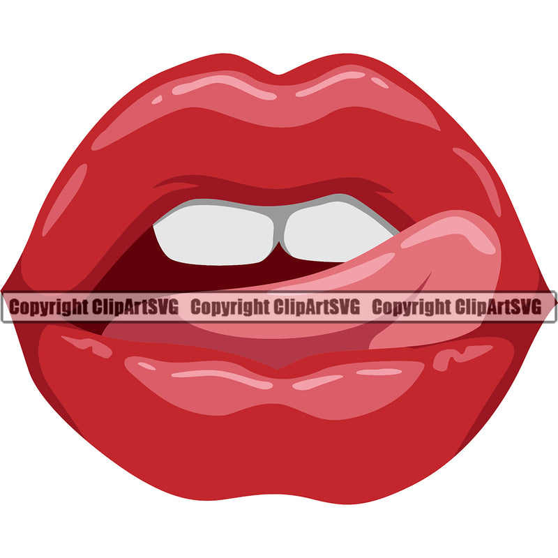 Lips Woman Female Girl Lady Design Element Face Sexy Mouth Position Head Cartoon Character Mascot Creation Create Art Artwork Creator Business Company Logo Clipart SVG