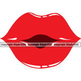 Lips Kiss Me Woman Female Girl Lady Design Element Face Sexy Mouth Position Head Cartoon Character Mascot Creation Create Art Artwork Creator Business Company Logo Clipart SVG