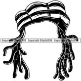 Country Map Nation National Emblem Ethnic Jamaican Reggae Rasta Hat Design Element Kofi Flag Rasta Reggae Rastafari Caribbean Island Badge Symbol Icon Global Official Sign Design Logo Clipart SVG