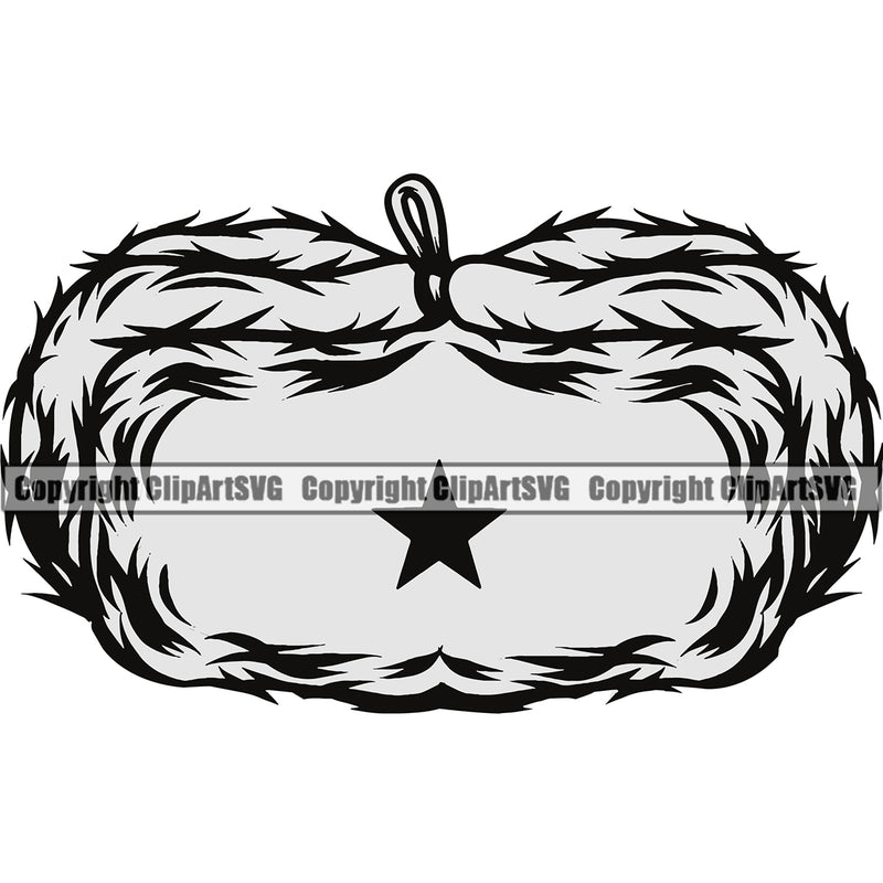 Ethnic Russian Hat Color Design Element Artwork Skull Death Head Skeleton White Background Dead Face Horror Human Bone Evil Tattoo Grunge Scary Gothic Art Logo Clipart SVG