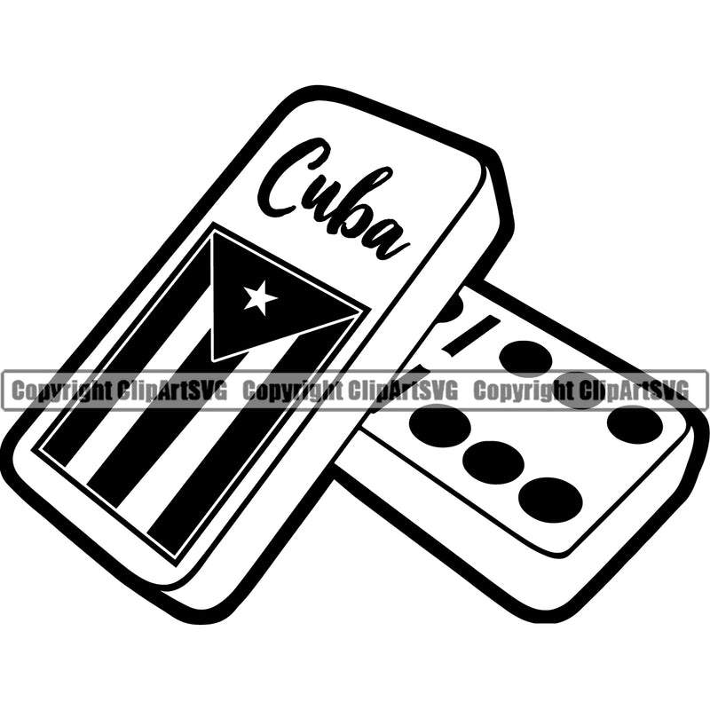 Country Flag Nation National Cuba Cuban Flag Latino Latina Spanish Caribbean Island Emblem Badge Symbol Icon Global Official Sign Design Logo Clipart SVG