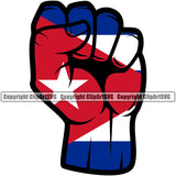 Country Flag Nation National Cuba Cuban Flag Latino Latina Spanish Caribbean Island Design Element Color Emblem Badge Symbol Icon Global Official Sign Design Logo Clipart SVG