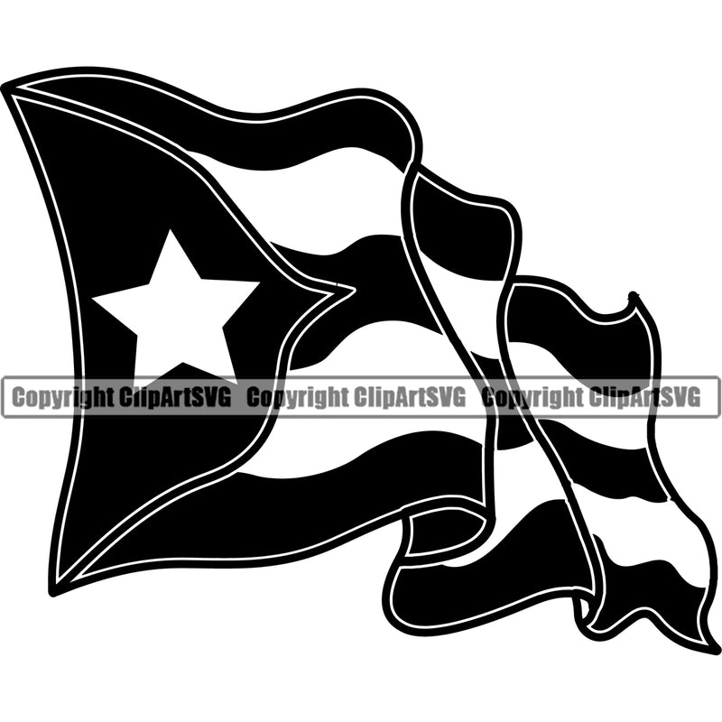 Country Flag Nation National Cuba Cuban Flag Emblem Latin Latino Latina Spanish Caribbean Design Element Badge Symbol Icon Global Official Sign Design Logo Clipart SVG