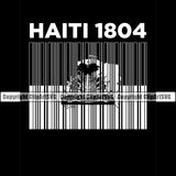 Country Map Nation National Haiti 1804 Text Quote Design Element Bar Code Haitian Flag Emblem Badge Symbol Icon Global Official Sign Design Logo Clipart SVG