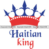 Country Map Nation National Haiti Haitian King Flag Color Design Element Emblem Quote Badge Symbol Icon Global Official Sign Design Logo Clipart SVG