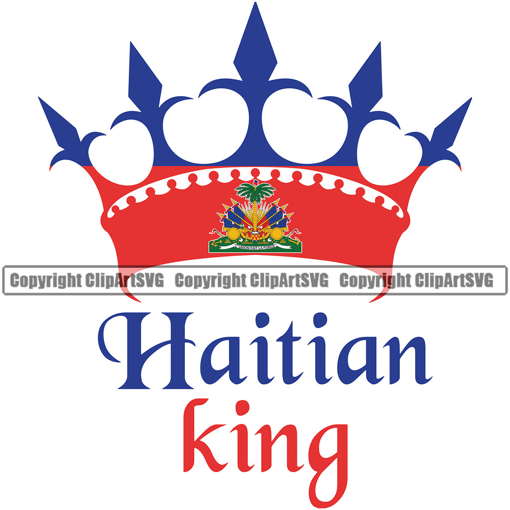 Country Map Nation National Haiti Haitian King Flag Color Design Element Quote Emblem Badge Symbol Icon Global Official Sign Design Logo Clipart SVG