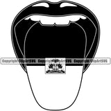 Country Map Nation National Haiti Tongue Open Mouth Design Element Haitian Flag Emblem Badge Symbol Icon Global Official Sign Logo Clipart SVG