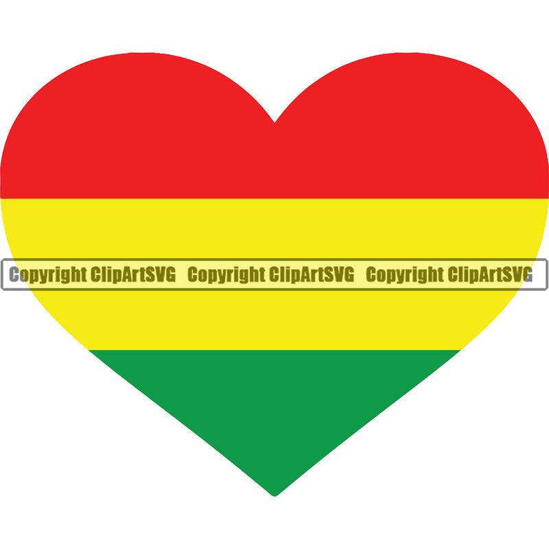 Country Map Nation Color Heart Design Element Jamaica Jamaican Flag Rasta Reggae Rastafari Caribbean Island Emblem Badge Symbol Icon Global Official Sign Design Logo Clipart SVG
