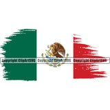 Country Map Nation National Mexican Distressed Color Flag Design Element Emblem Mexican Latin Latino Latina Spanish Caribbean Island Symbol Global Official Sign Logo Clipart SVG1