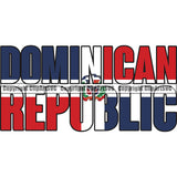 Country Map Nation National Dominican Republic Letter Flag Design Element Color Emblem Badge Symbol Icon Latina Spanish Caribbean Island Official Sign Logo Clipart SVG