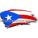 Country Map Nation National Flag Puerto Color Distressed Design Element Rico Rican Flag Latin Latino Latina Spanish Caribbean Island Emblem Badge Symbol Icon Global Official Sign Design Logo Clipart SVG