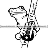 Country Map Nation National Puerto Frog With Guitar Design Element Rico Rican Flag Latin Latino Latina Spanish Caribbean Island Badge Symbol Icon Global Official Sign Design Logo Clipart SVG