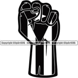 Country Map Nation National Hand Up Fist Power Design Element Flag Emblem Badge Symbol Icon Global Official Latina Spanish Caribbean Rican Flag Latin Latino Island Logo Clipart SVG
