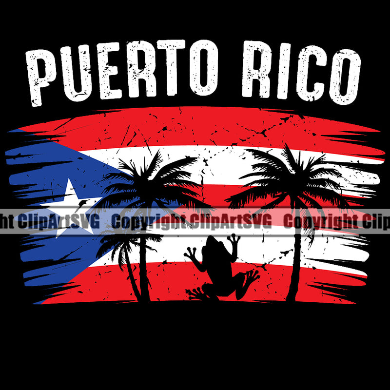 Country Map Nation National Puerto Rico Quote Text Design Element Rican Flag Latin Latino Latina Spanish Caribbean Island Emblem Badge Symbol Icon Global Official Sign Logo Clipart SVG