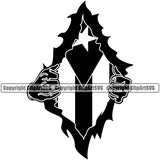 Country Map Nation National Puerto Rico Flag Emblem Badge Hand Hands Rip Ripping Pull Shirt Hole Rican Symbol Latin Latino Latina Design Element Spanish Caribbean Island Icon Global Official Sign Logo Clipart SVG