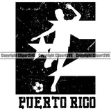Country Map Nation National Puerto Rico Logo Quote Text Design Element Flag Emblem Badge Rican Symbol Latin Latino Latina Spanish Caribbean Island Icon Global Official Clipart SVG