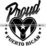 Country Map Nation National Puerto Rico Flag Emblem Proud Puerto Rican Quote Text Design Element Badge Rican Symbol Global Official Sign Latin Latino Latina Spanish Caribbean Icon Logo Clipart SVG