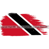 Country Map Nation National Emblem Badge Trinidad Tobago Color Design Element Symbol Icon Trinidad And Tobago Flag Latin Latino Latina Global Spanish Caribbean Island Trinidadians Tobagonians Official Sign Logo Clipart SVG