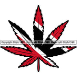 Country Map Nation National Emblem Badge Trinidad Tobago Marijuana Leaf Color Design Element Symbol Icon Trinidad And Tobago Flag Latin Latino Latina Global Spanish Caribbean Island Trinidadians Sign Logo Clipart SVG